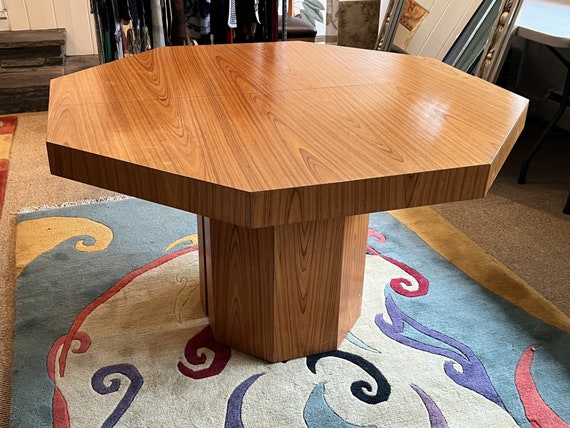 Italian Mid century Hexagonal Dining Table Shipping NOT Free