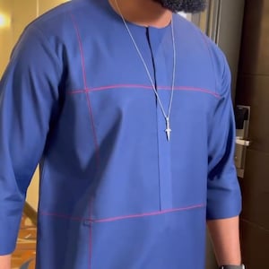 African traditional men&#39;s 2 pieces outfit