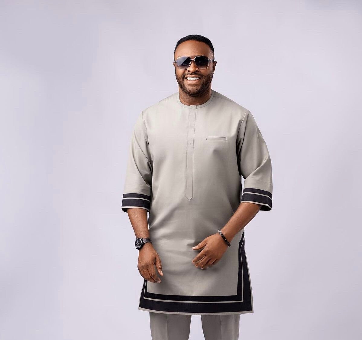 Mens Kaftan Shirt