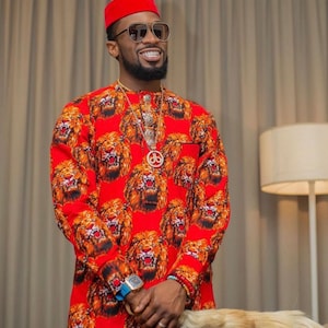 African Agu top|Father and sons isi AAgu top| Men’s Isi AAgu top|Father and son outfit| Igbo shirt/ Top/ Body suit