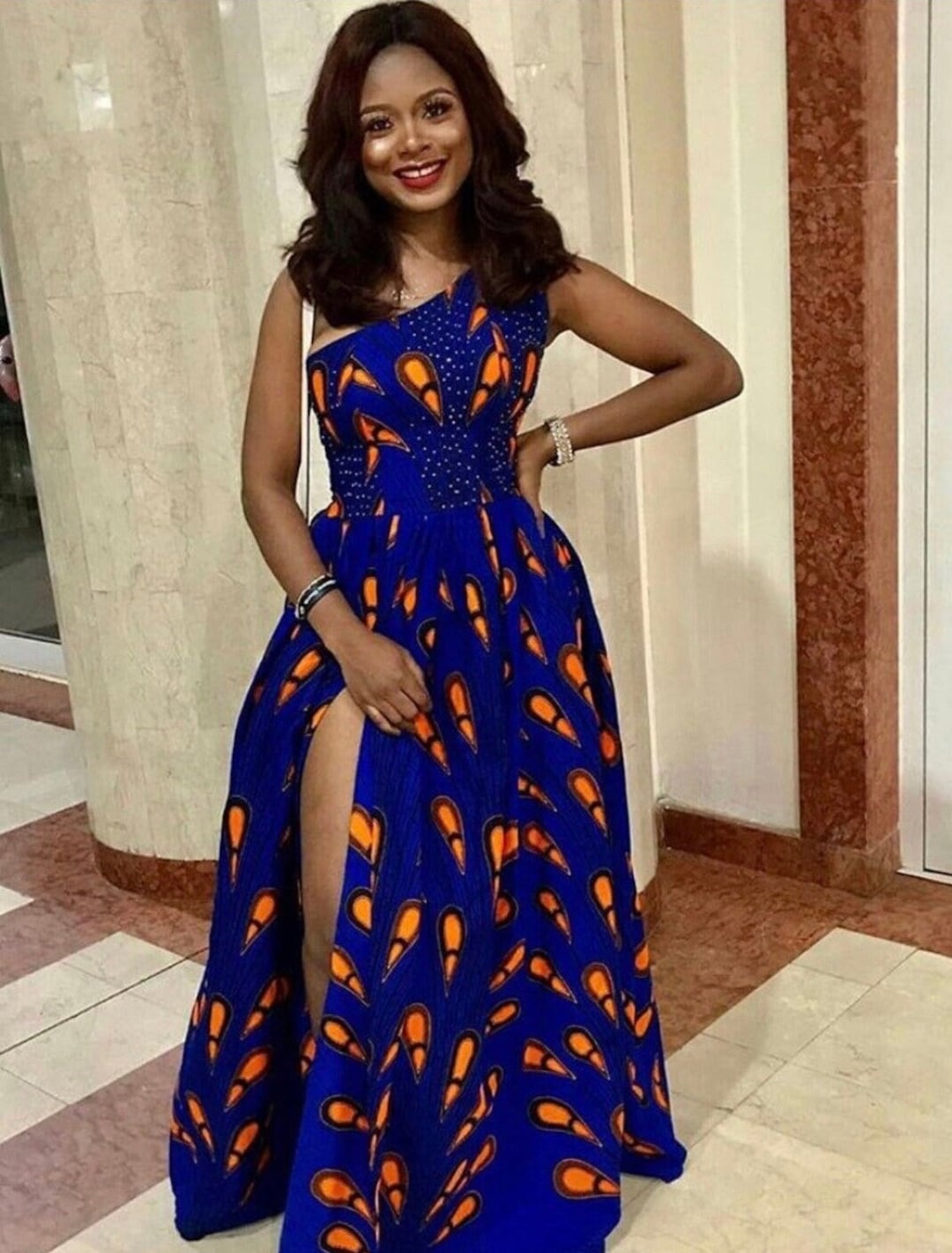African Print Infinity Maxi Dress, Infinity Dress, African Prints, Ankara Dress, African clothing for Women, African Clothing, African dress