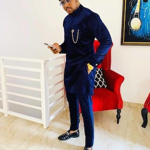 Men Clothing | Kaftan African Men Shirt and Down White| Dashiki Mens Shirt| Family African Wear | African Men’s Clothing| Men’s body suit