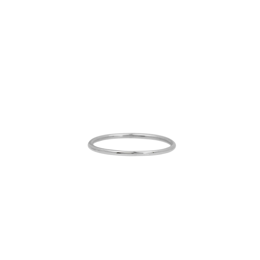 Sterling Silver Simple Band || Silver Ring || Stackable || Minimalist ...