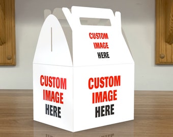 Custom Party Favor Box, Any Theme, Hand Cut