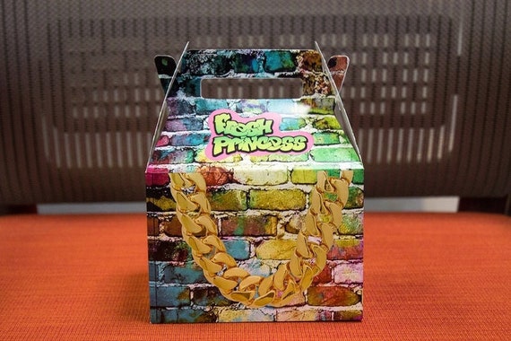 Fresh Prince, Fresh Princess, 80's theme Party Favor Box