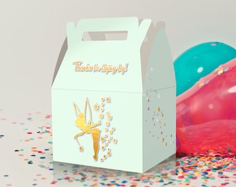 Fairy, 1st Birthday, Sparkle, Glitter Party favor Box