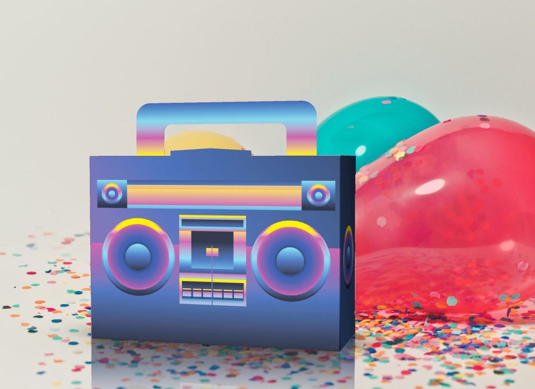 Retro Boombox, Boombox Luggage, Boombox Suitcase, Baby Shower, Birthday