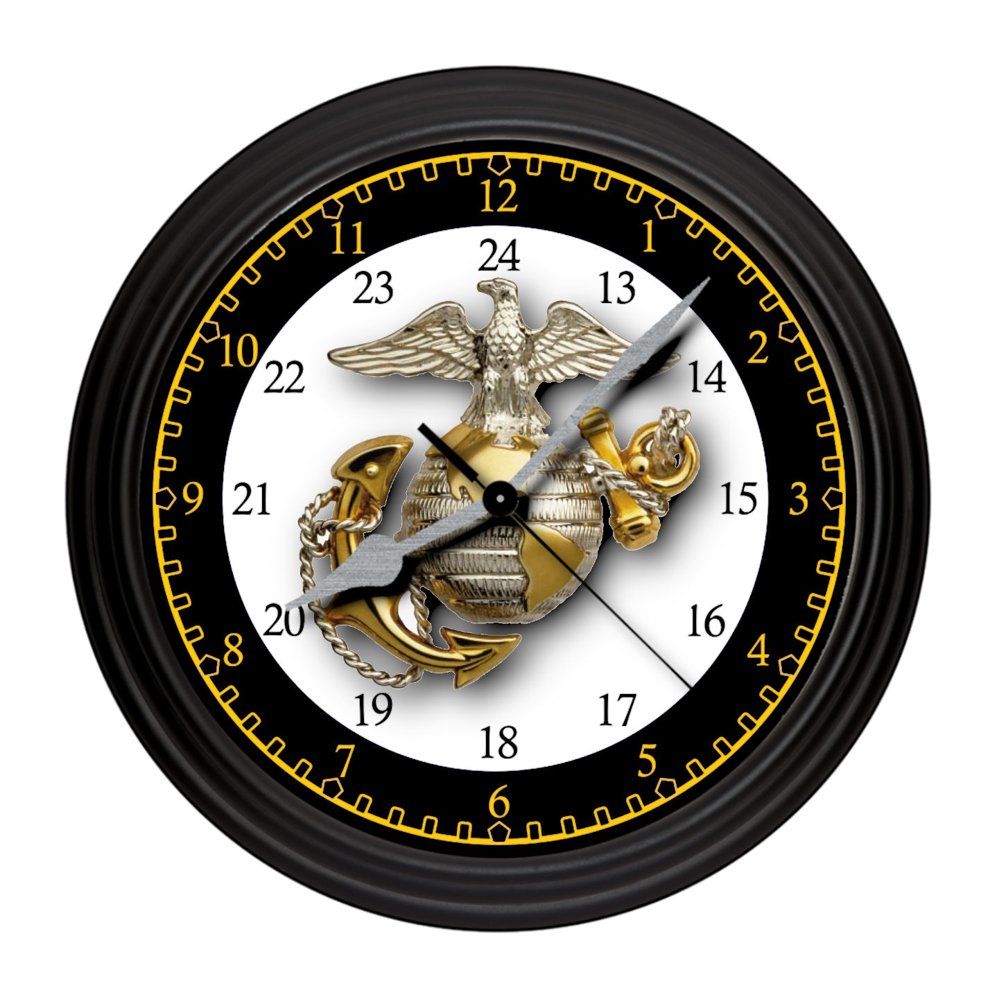 United States Marine Corps Gifts US Armed Force Wall Clock Etsy