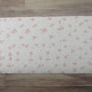 6 Floral Swirl Vine Embossed Decorative Journal Paper - Embossed Journal Paper-Single Sided Scrapbooking-Junk Journal Pages-Vintage Paper