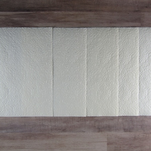 6 Soft Cream Brocade Embossed Journal Paper - Journal Paper- 8 by 11 - Scrapbooking-Journaling-Junk Journal Pages - Vintage Look Paper