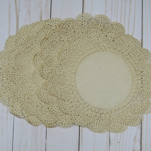 10 Rectangle Doilies Lace Paper Doily 6x9 Inch Doilies - Etsy