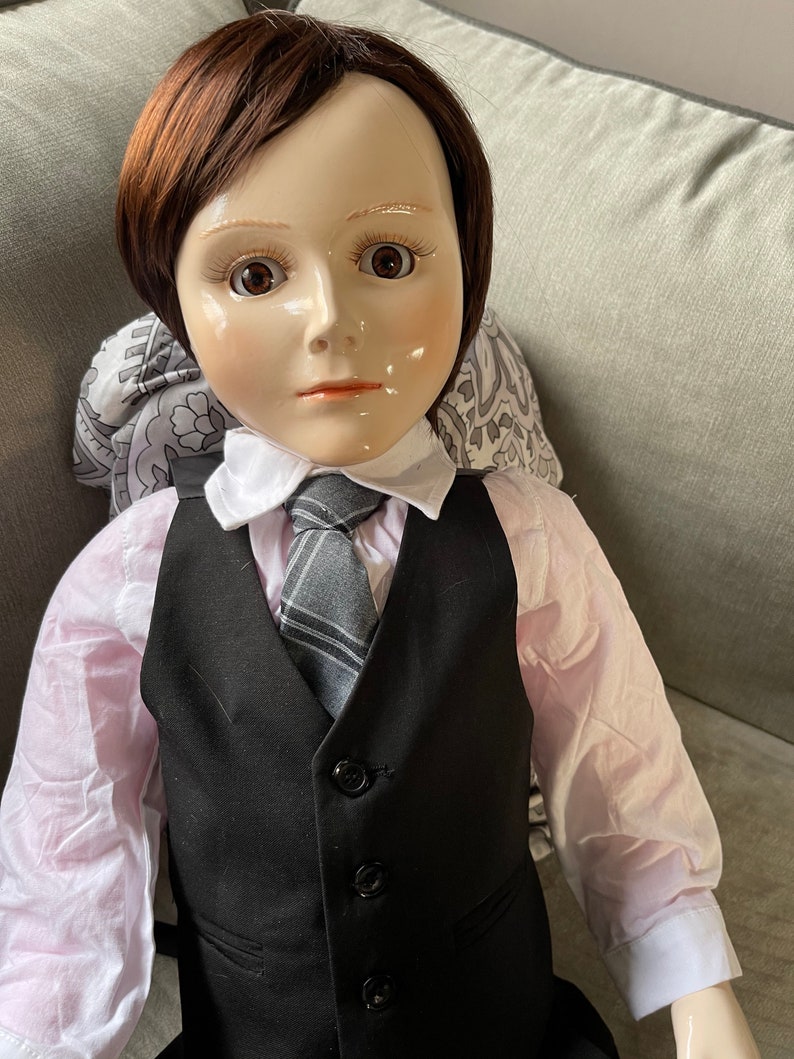The Boy Brahms Rag Doll Life Size Etsy