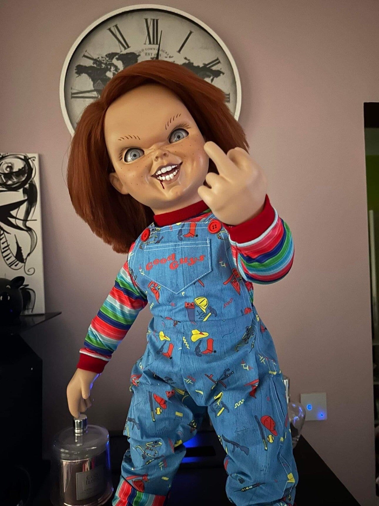 新品　未開封　 CHILD'S PLAY 3 PIZZA FACE CHUCKY 新品 未開封 CHILD'S PLAY 3 PIZZA FACE CHUCKY 新品 未開封 CHILD'S