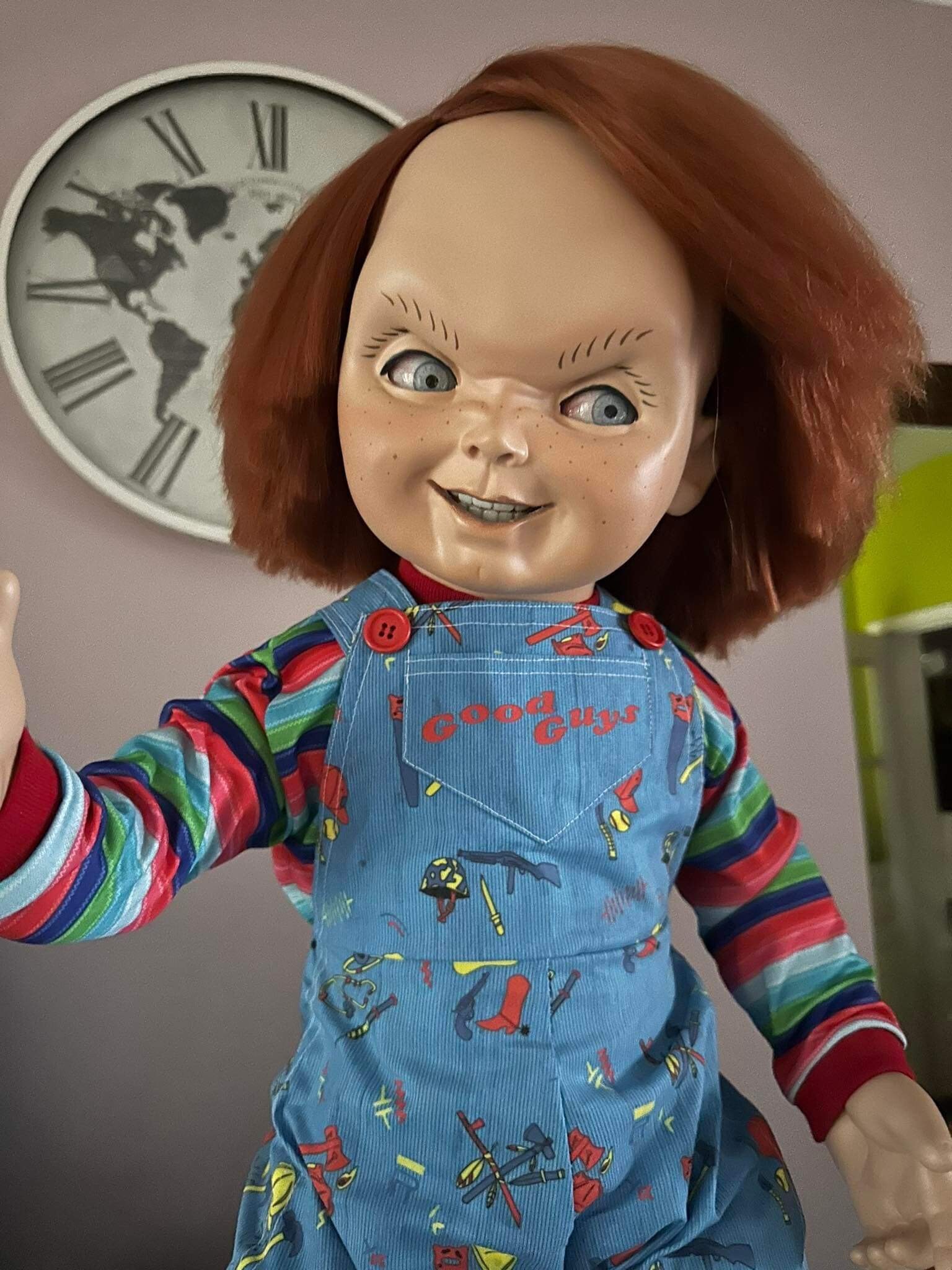Chucky Evil V3 - Actual Size -life - Etsy