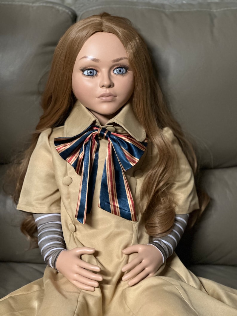 M3gan megan rag doll real size life size etsy