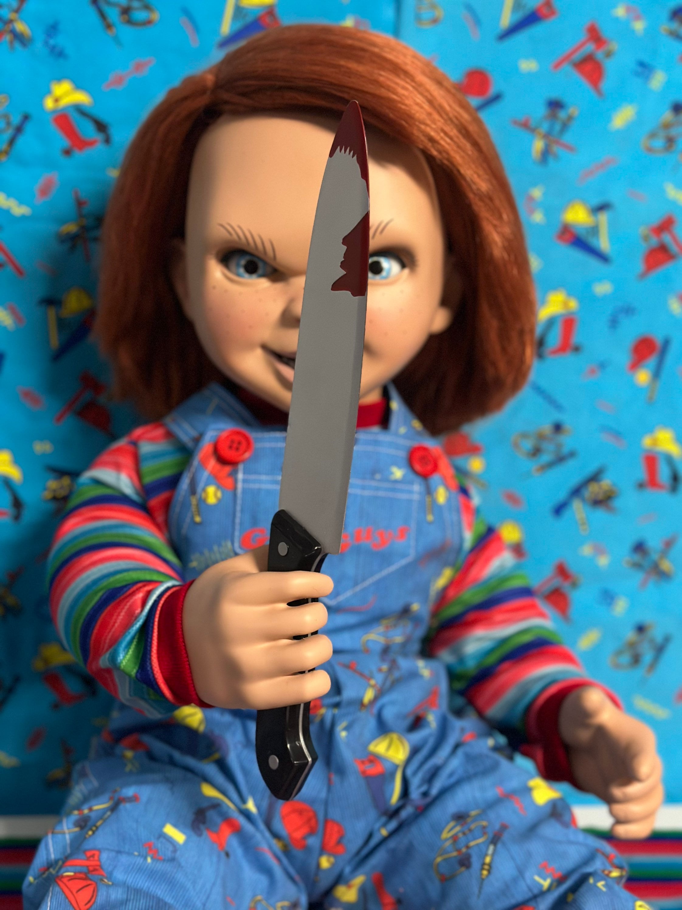 Cult of Chucky Deluxe Version Real Size life Size pic