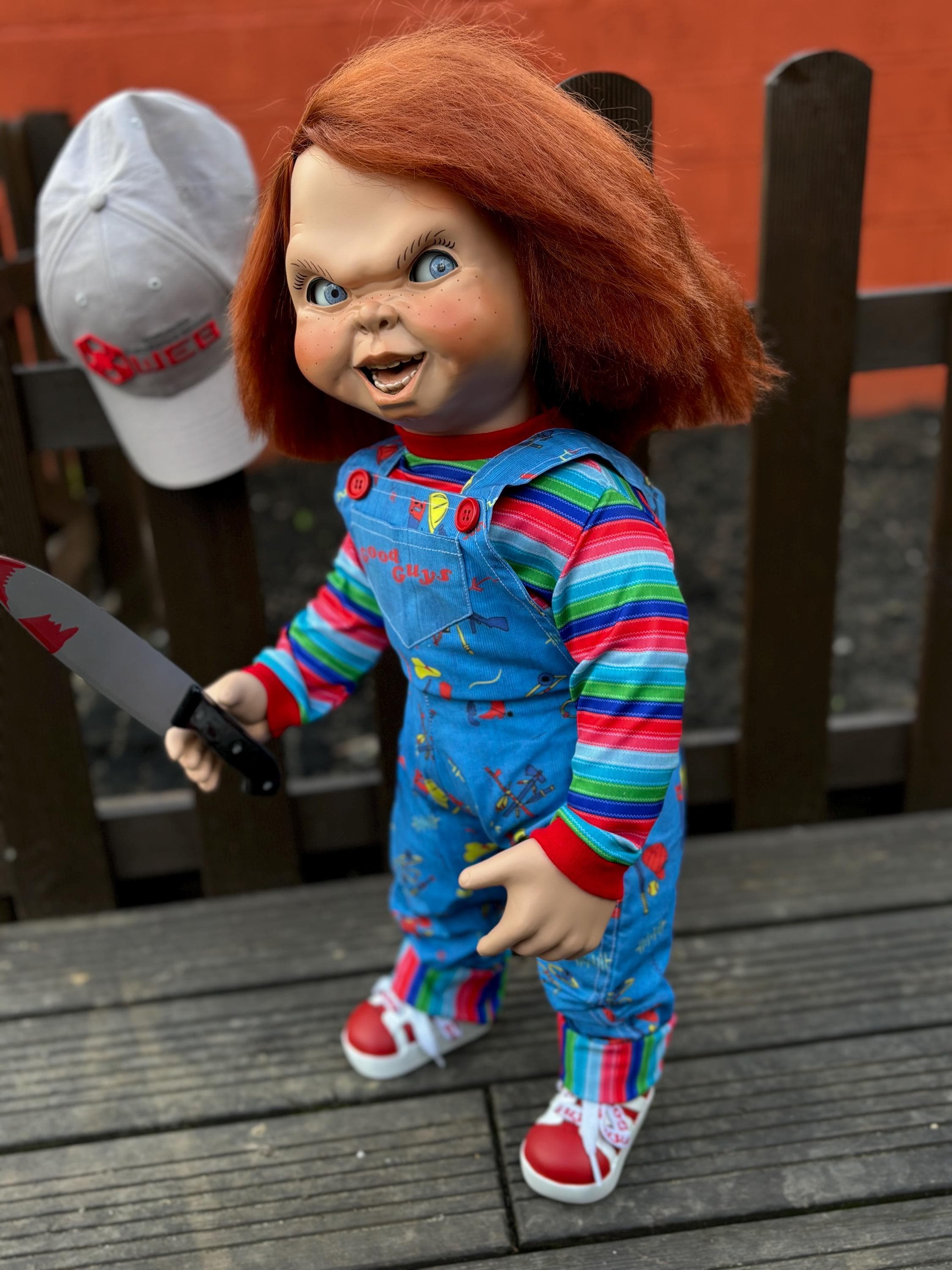 チャイルドプレイ　チャッキー　ライフサイズ　メディコムトイ　限定品　未使用品 チャイルドプレイ チャッキー ライフサイズ メディコムトイ 限定