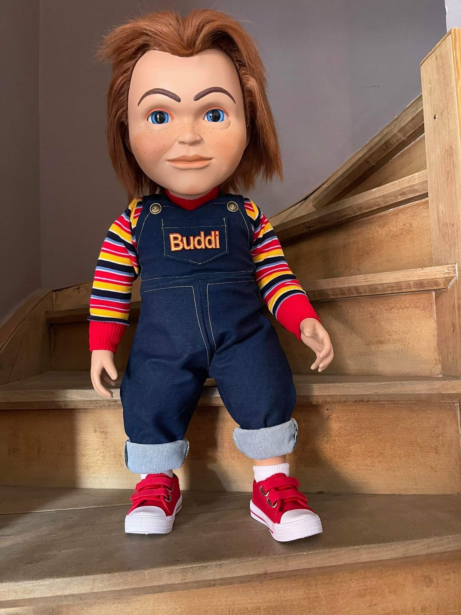 Buddi V4 Chucky Rag Doll Real Size life Size