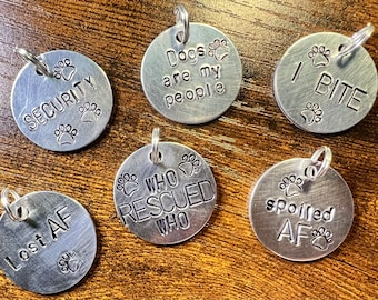 Dog Tag Key Chains