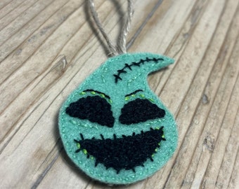 Oogie boogie felt decoration