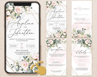 Wedding Invite Pdf Etsy