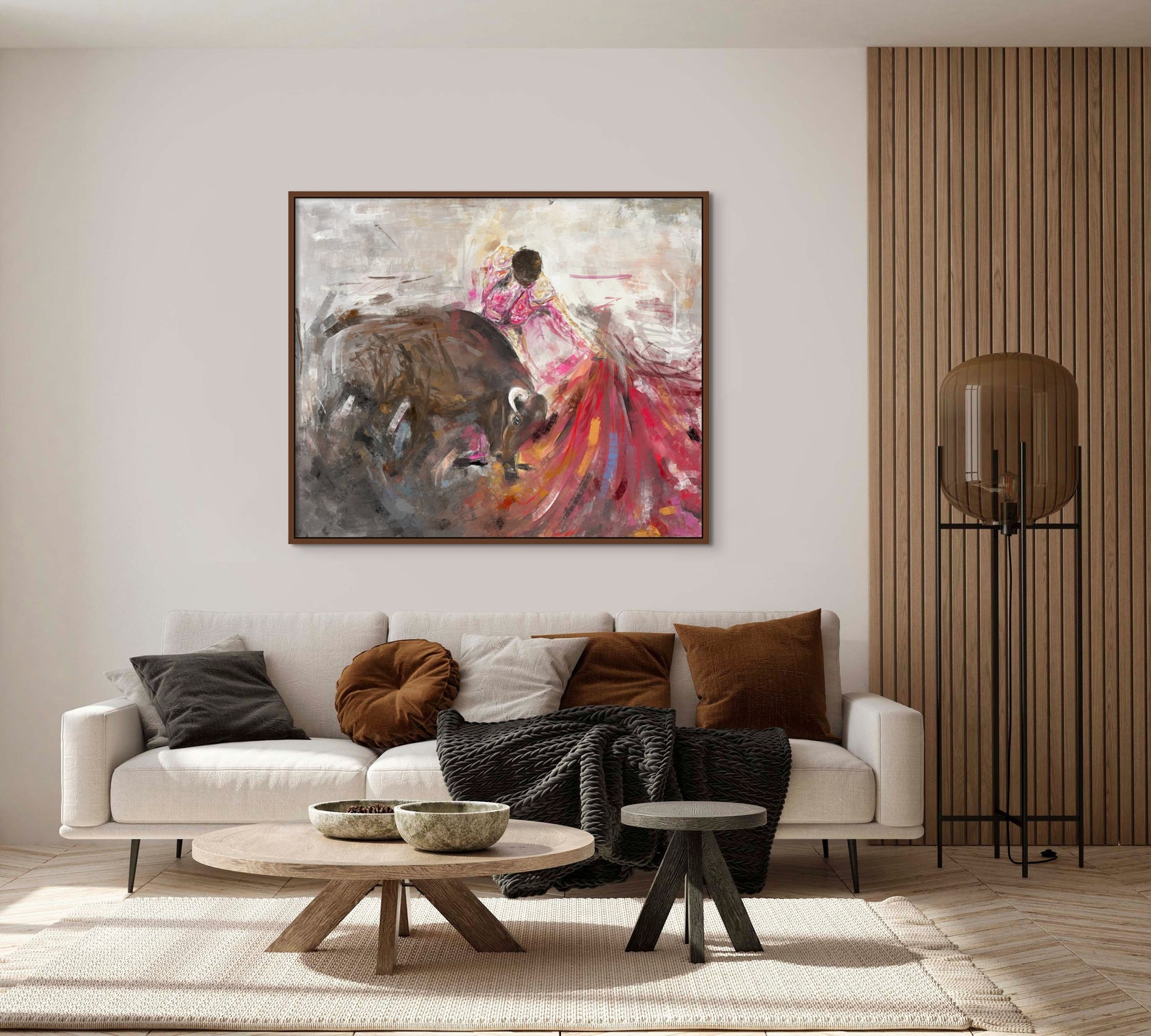Corrida Original Oil Painting Bull Fighter Art Matador Etsy