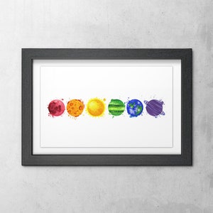 My OUTer Space - Subtle LGBT Wall Art for Gay Home Decor | 12&quot; x 18&quot; Queer Art Poster for your safe space | Rainbow Pride Merch