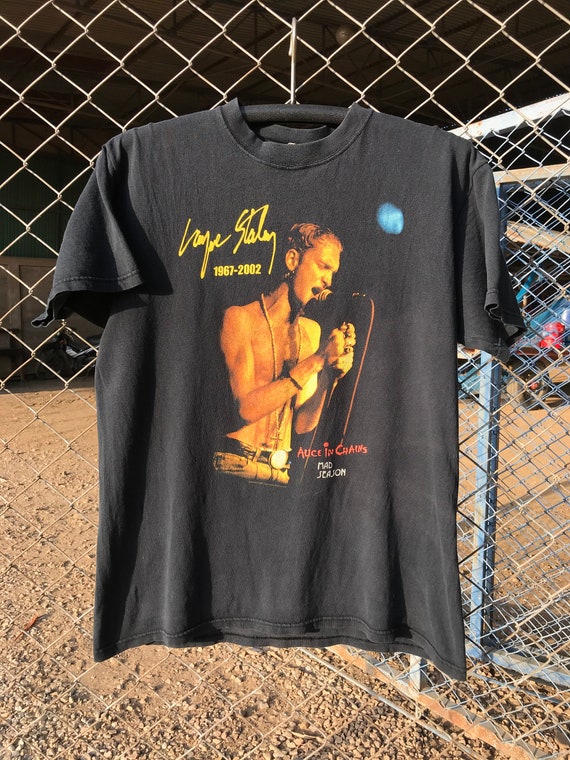 Vintage 00s Layne Staley Alice in Chains T Shirt