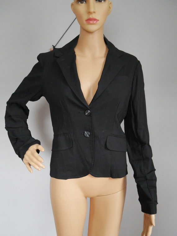 Y2K Thrift Black Rampage Rare Womens Blazer Size S