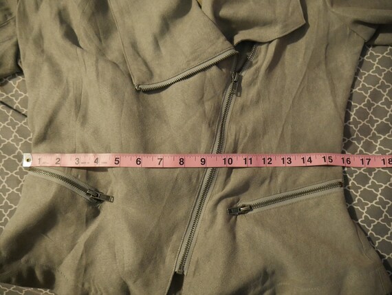 Thrift Y2K Light Gray Rampage Blazer Rare Work Bl… - image 10