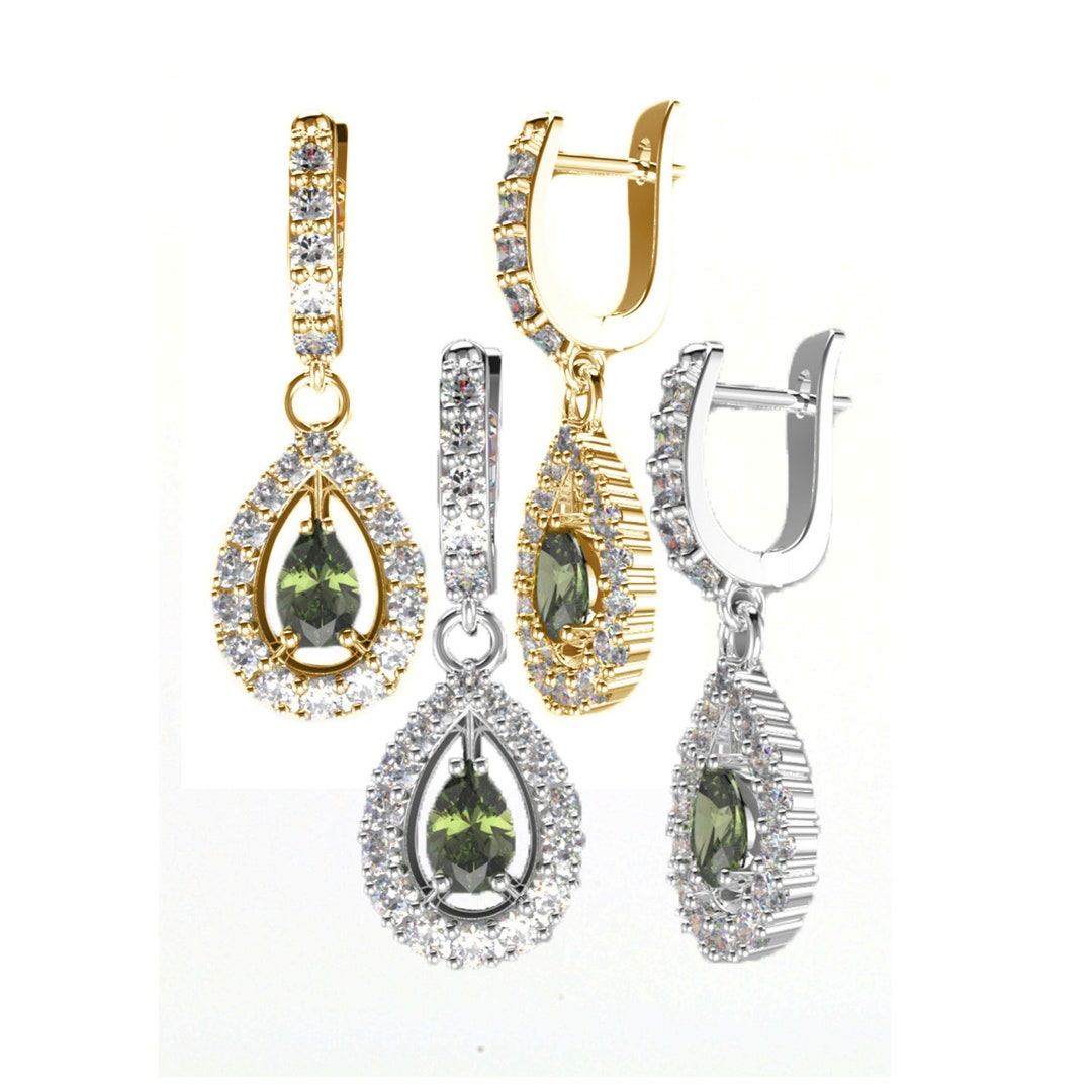 55Carat Elige Tus Colgantes De Piedras Preciosas, Forma