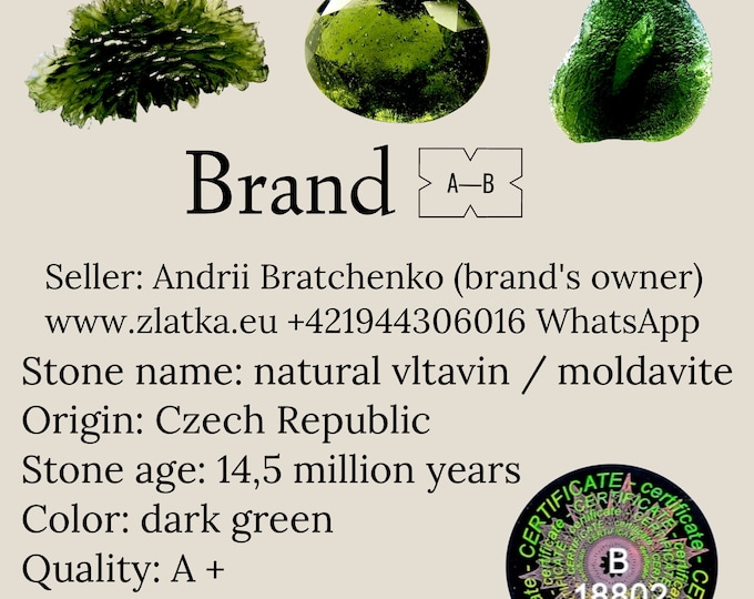 Moldavite necklace with silver chaine, certificate authenticity, real raw authentic moldavite pendant natural stone minearl, Czech meteorite
