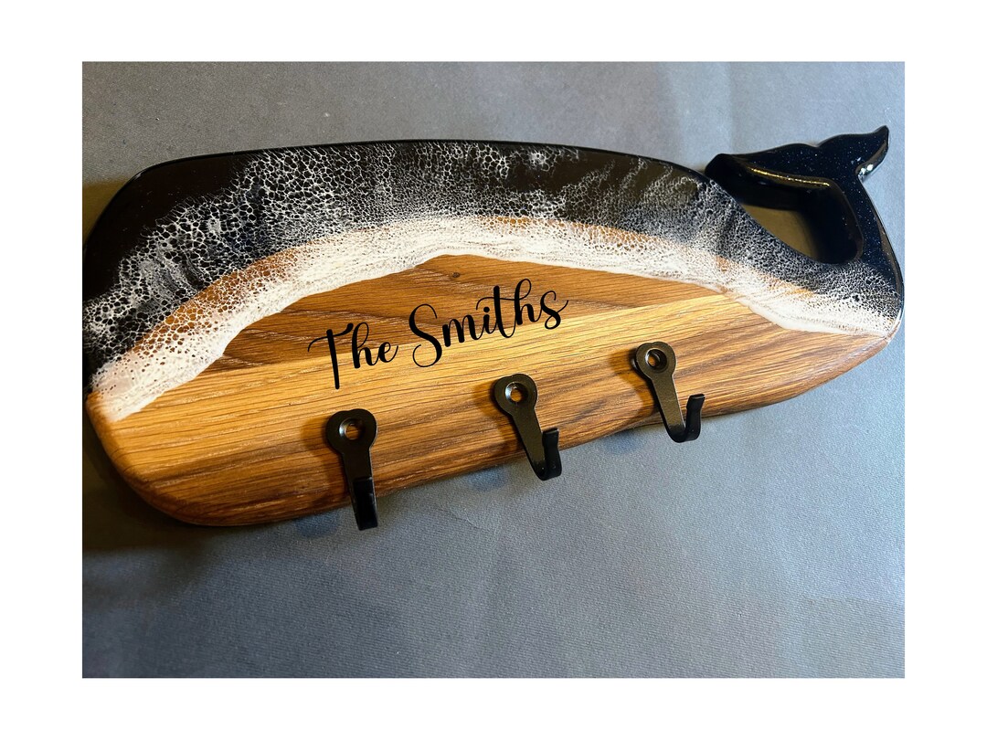 Beach Key Rack Beach Key Holder Personalised Gift Nautical Key Holder for Wall Wood ...