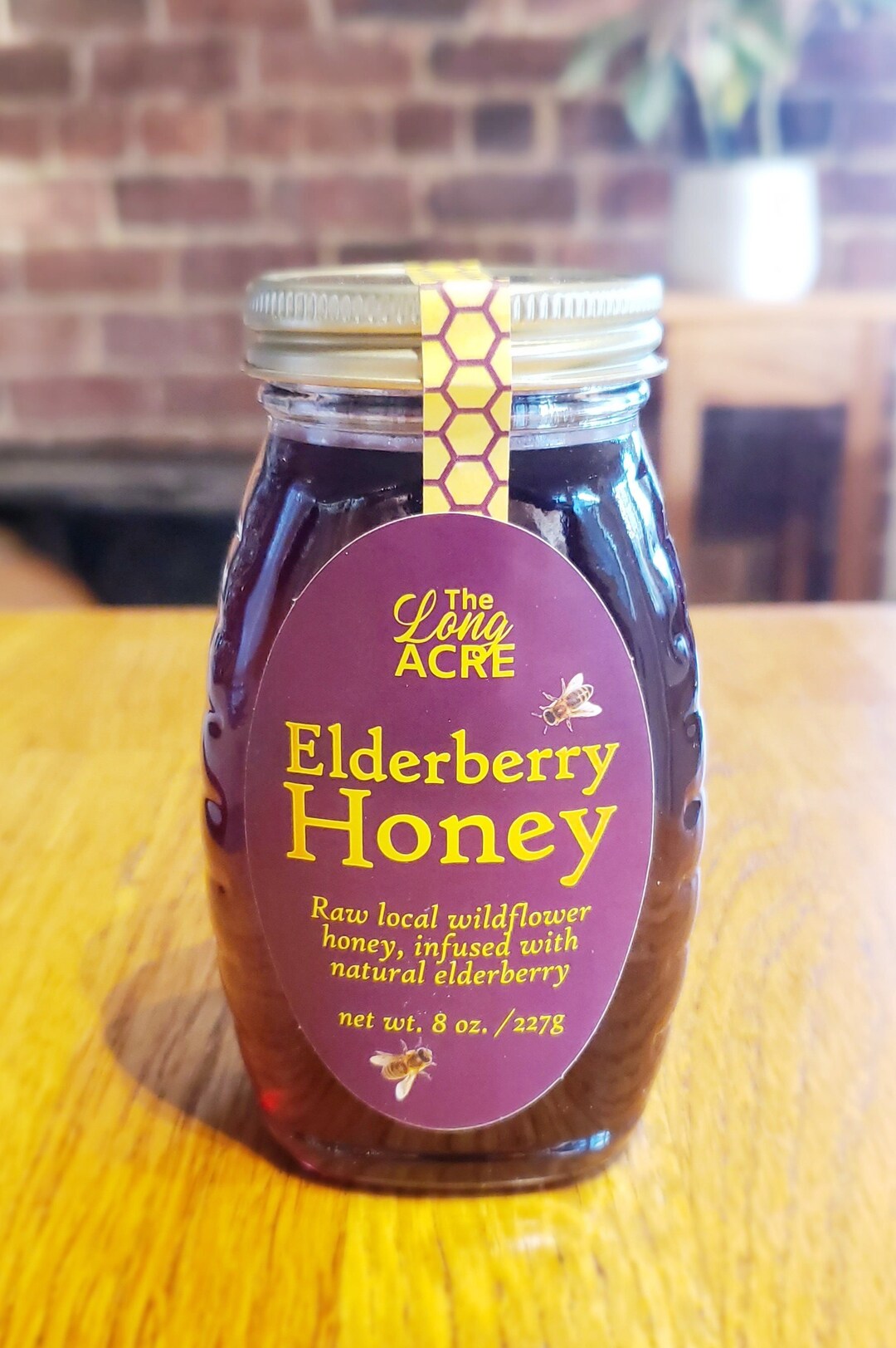 Elderberry Honey, 8 Oz. Jars, Package of 2 Etsy