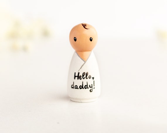 Baby Peg Doll Pregnancy Announcement to 