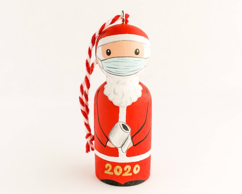 Covid2020 Christmas Ornaments 2020 Quarantine Ornament Etsy