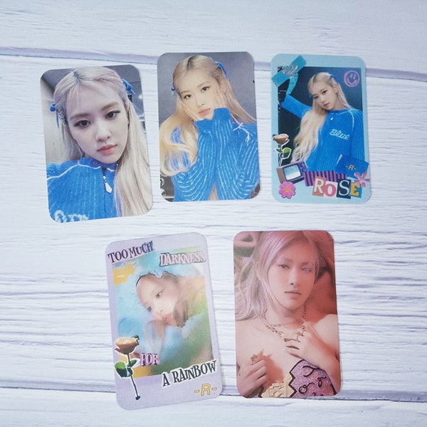 Blackpink Ice Cream Photocards. Etsy Canada