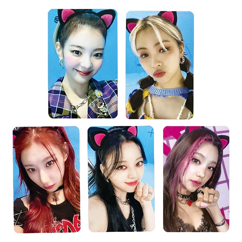 5Pcs/Set KPOP ITZY New Album CHECKMATE Photocard Postcard Yeji Lia