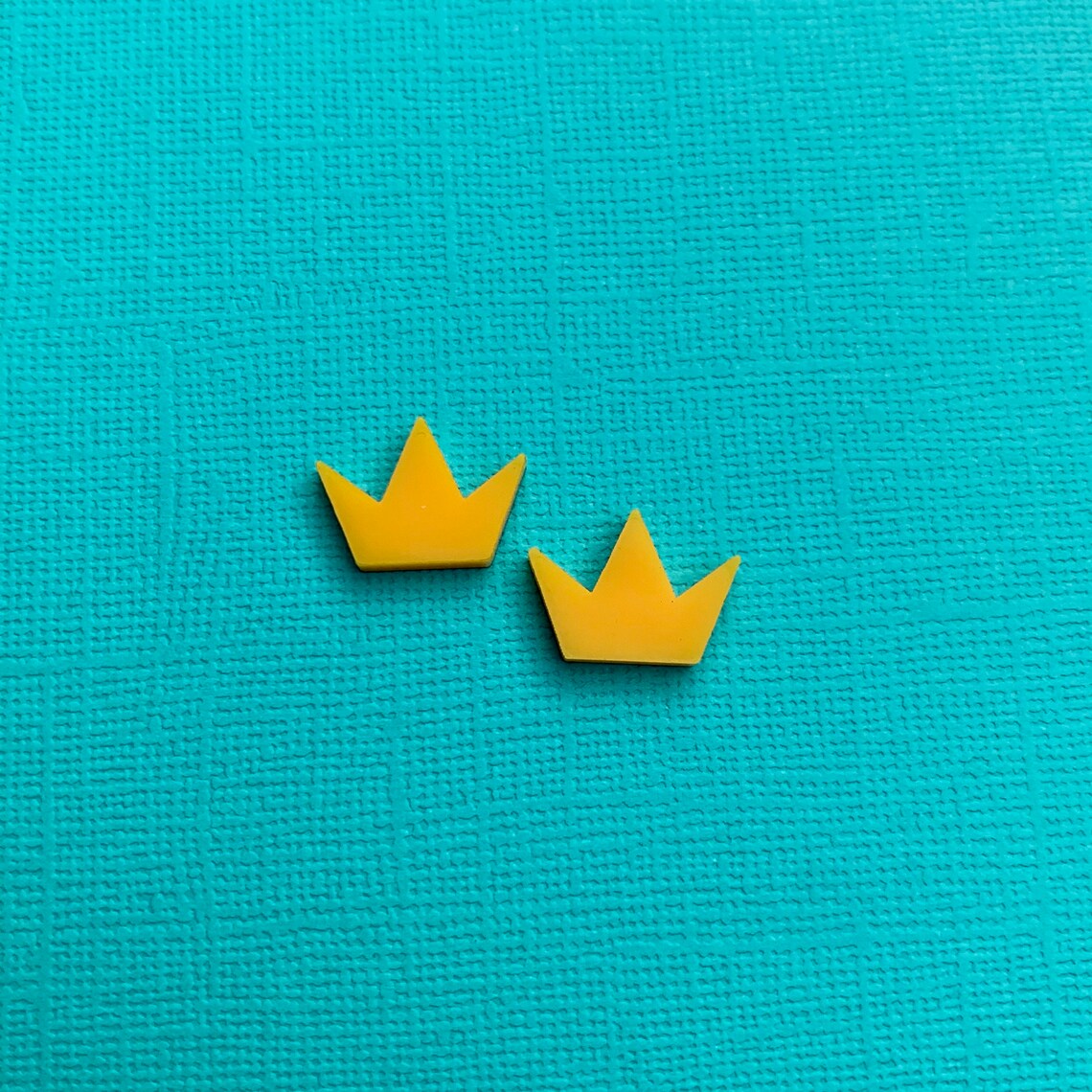 Pair of Crown Laser Cut Shapes Etsy
