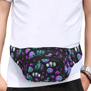 Haunted Mansion hatbox ghost Disney parks inspired waist bag bumbag fanny pack