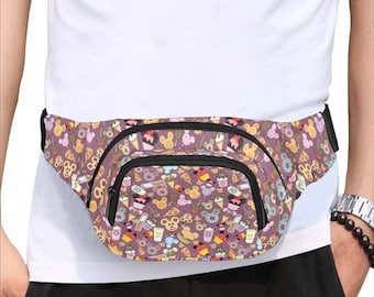 Riñonera estilo riñonera inspirada en los parques de Disney