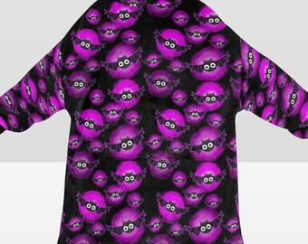 Bat hooded Blanket Hoodie oversize winter