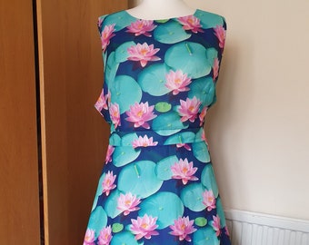 Kate and Lily Chiffon and Jersey Maxi Dress Size 4 - Etsy