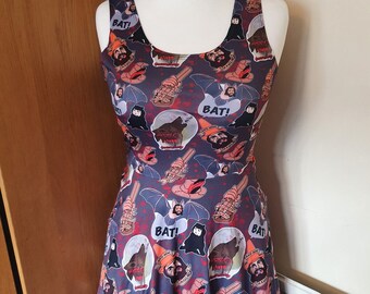 What we do in the shadows vampire inspired print skater dress- Sizes S- 5XL plus size