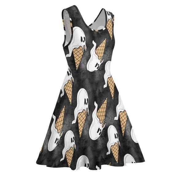 white christmas dresses Screaming Ghost Dress main image 1