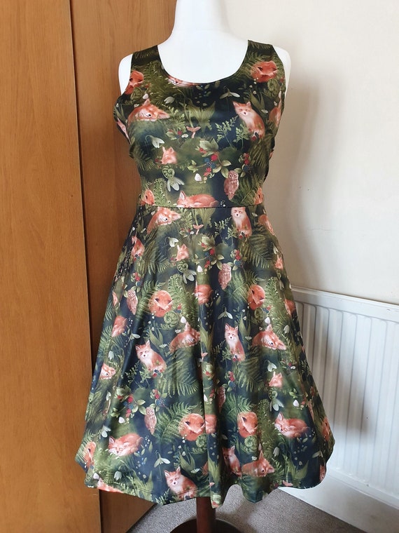 fox skater dress Kitsune Skater Dress LG-10