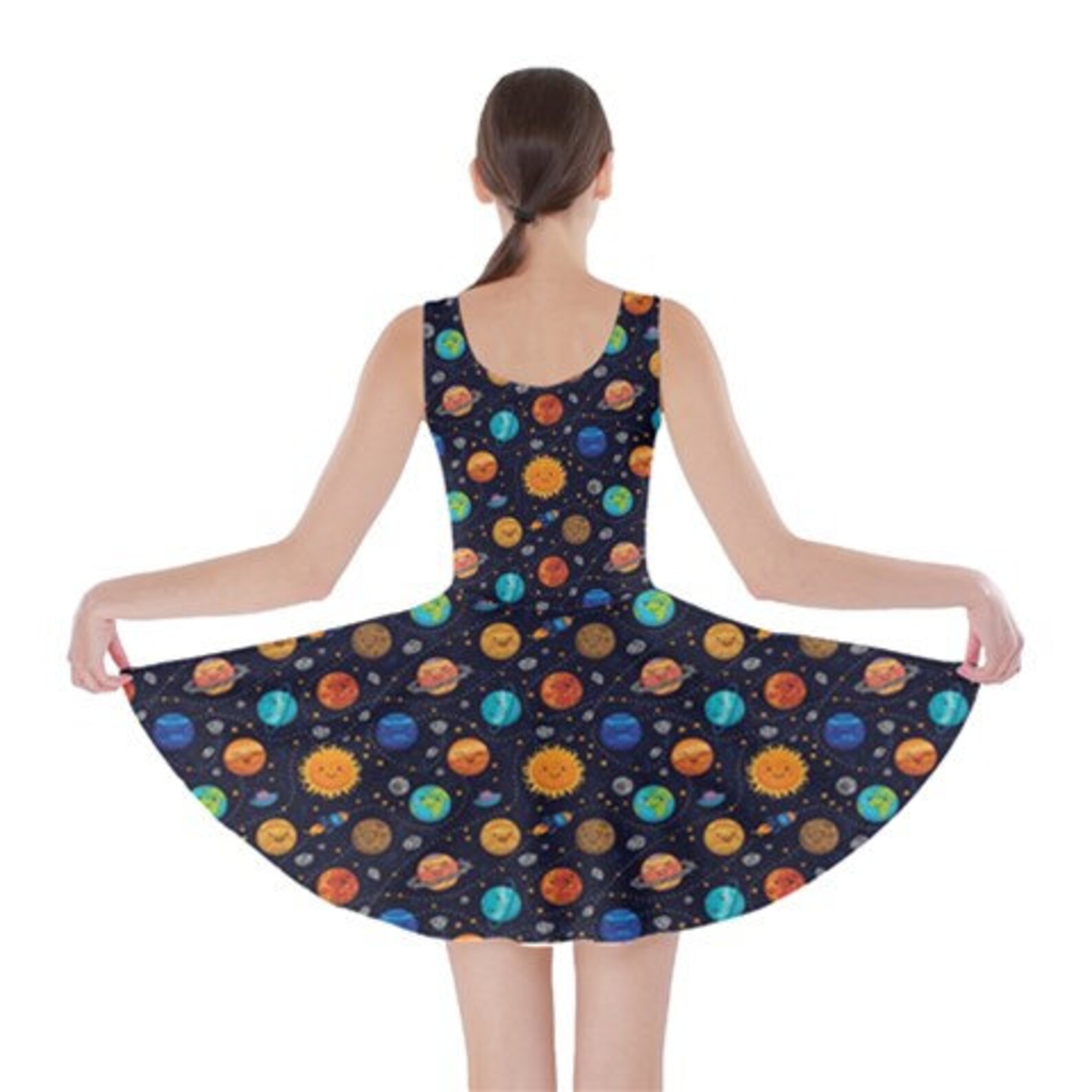 cool planet party frocks