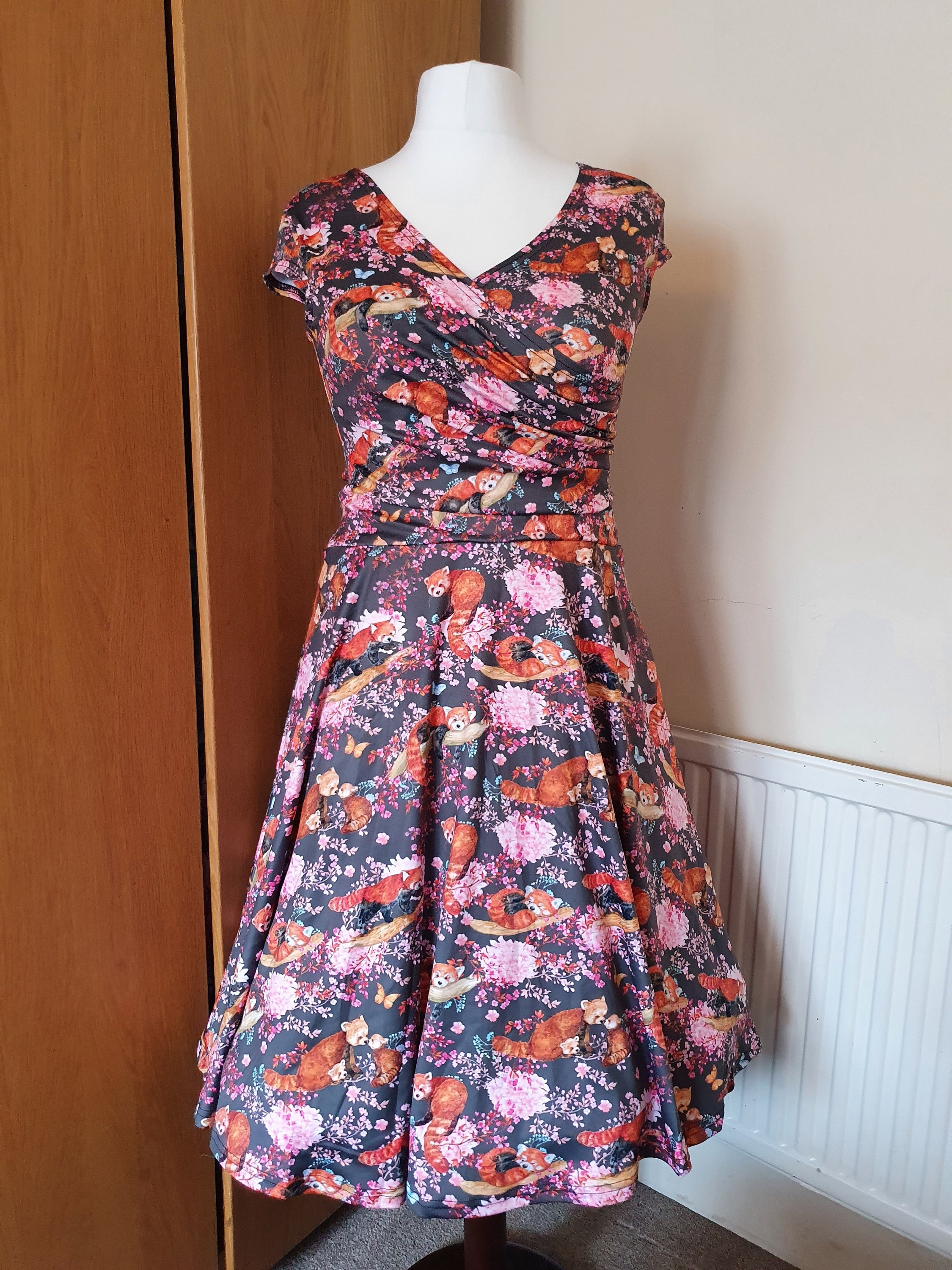 Blossom Sleeve Dress - Etsy