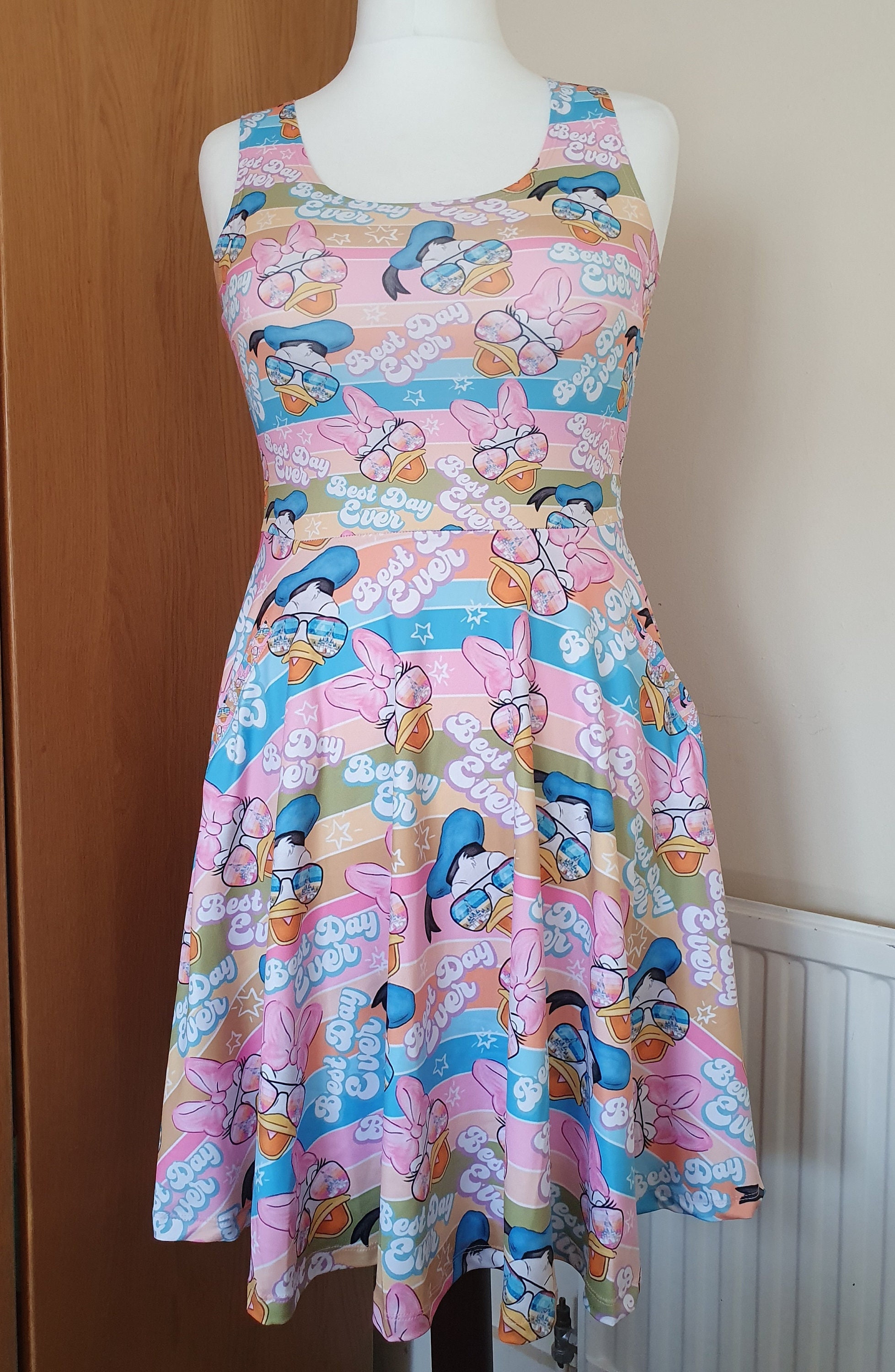 Pastel shop skater dress
