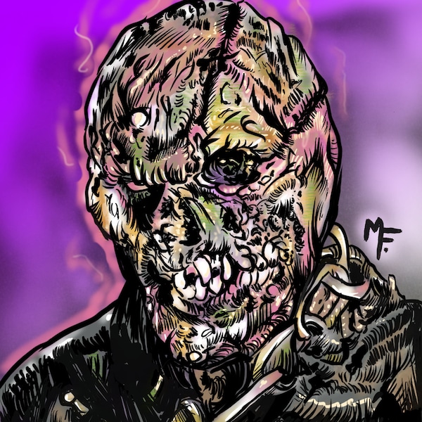 Jason Voorhees (Friday the 13th Part 7) ~ Original Digital Art Print